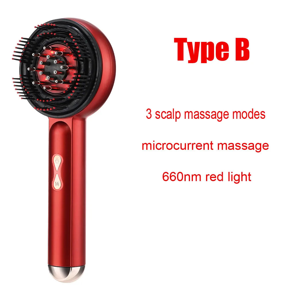 Electric Scalp Massage Comb - Hair Growth & Anti-Loss