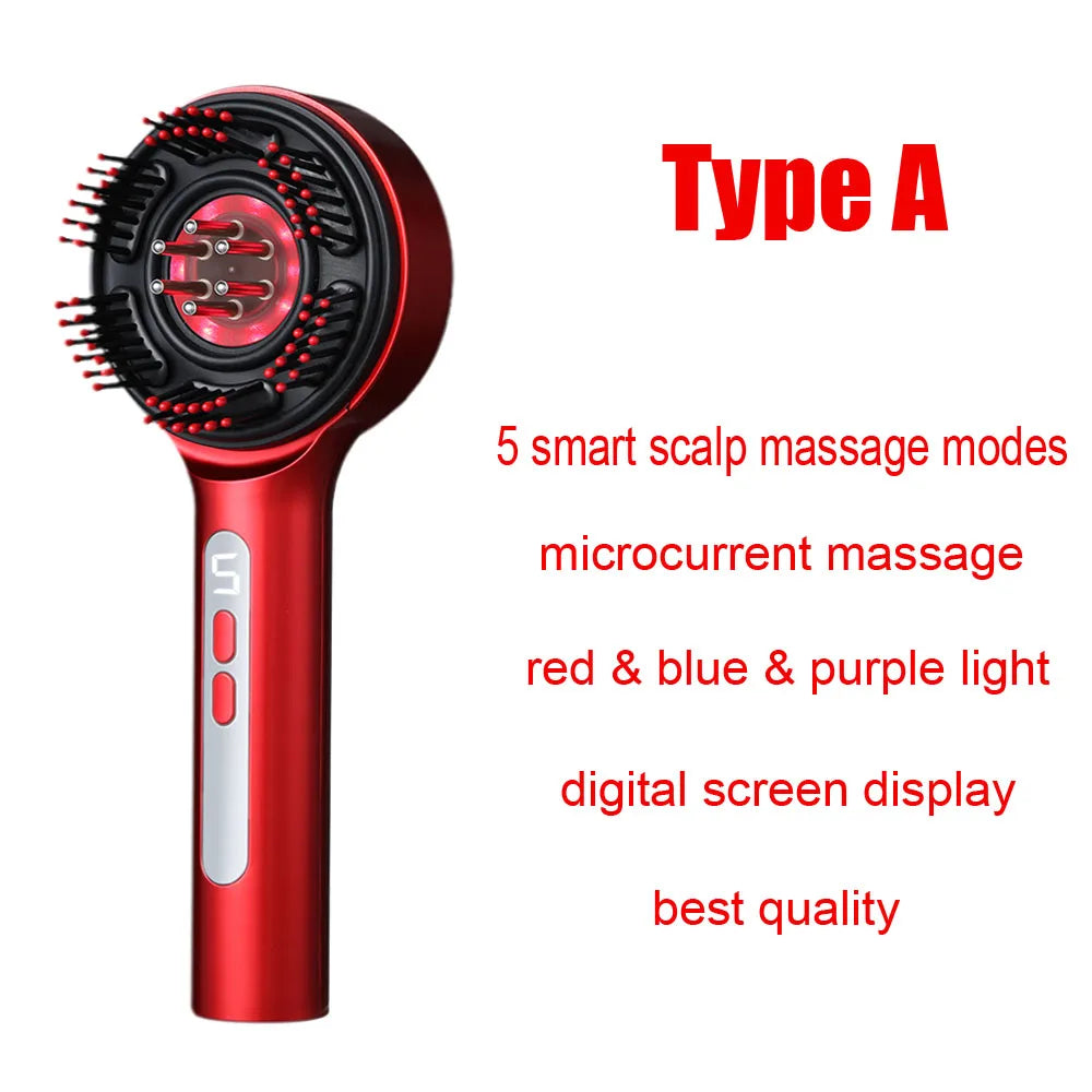 Electric Scalp Massage Comb - Hair Growth & Anti-Loss