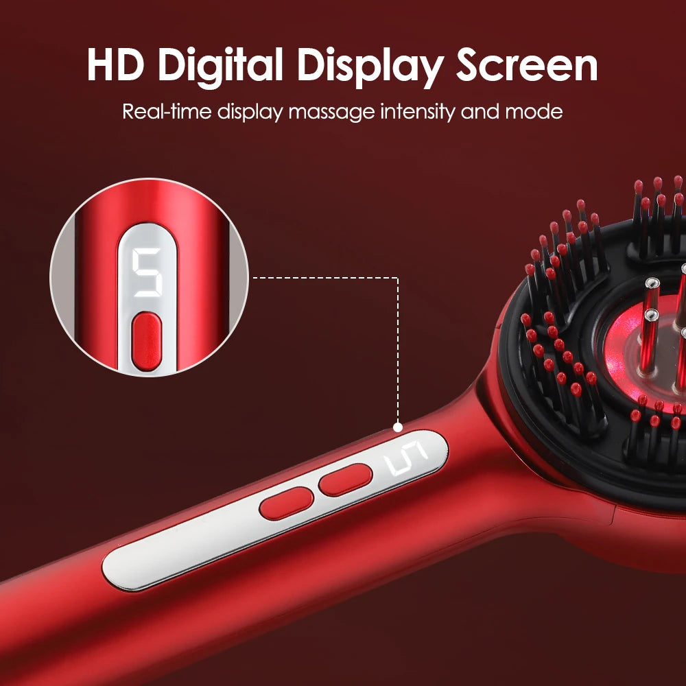 Electric Scalp Massage Comb - Hair Growth & Anti-Loss