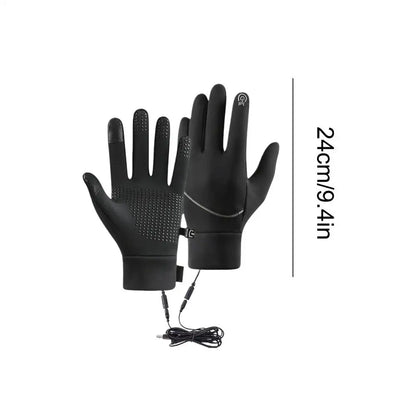 Heated Touchscreen Gloves - Winter Warmers for Men