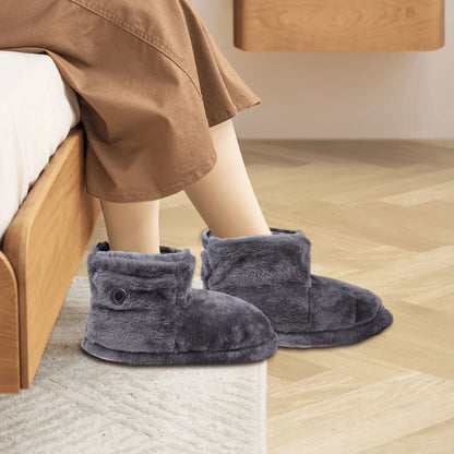 Premium Heated Slippers - USB Rechargeable Winter Boots