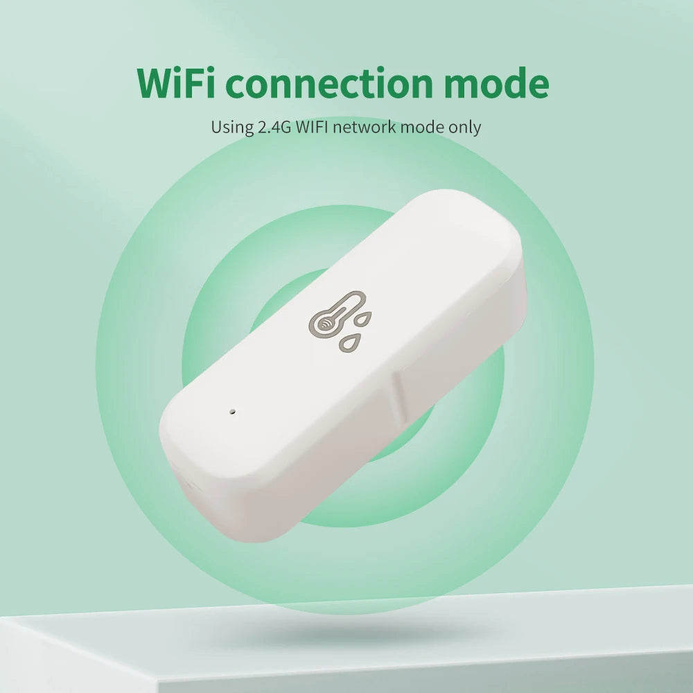 Smart WiFi Hygrometer - Temperature & Humidity Monitor