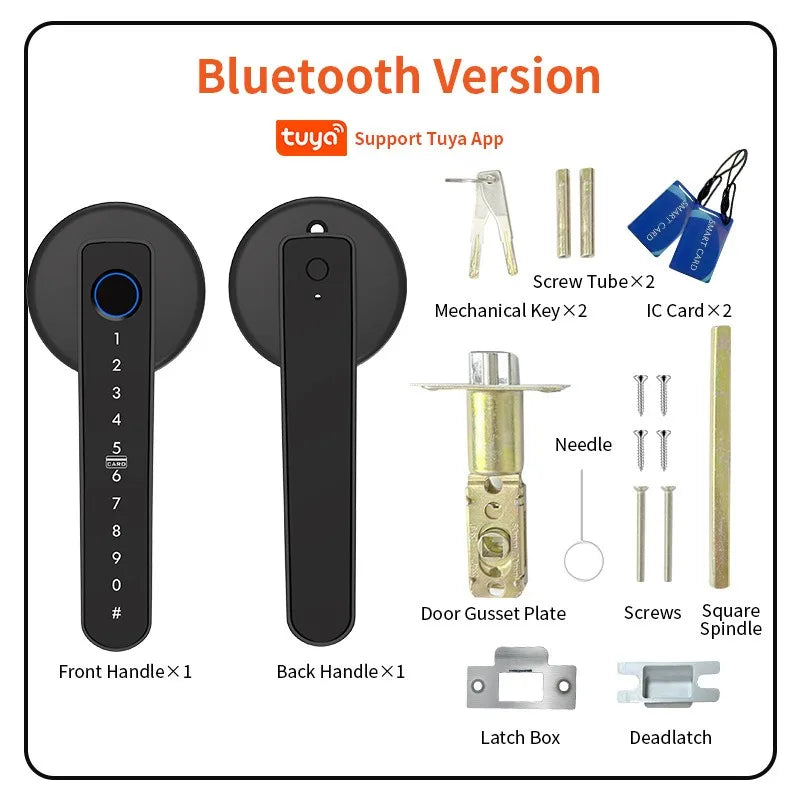 Smart Fingerprint Door Lock - Keyless Home Security