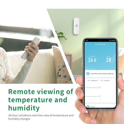 Smart WiFi Hygrometer - Temperature & Humidity Monitor
