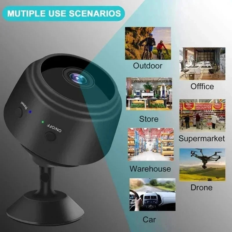 Mini WiFi Security Camera - 1080P HD Indoor Surveillance