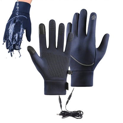 Heated Touchscreen Gloves - Winter Warmers for Men