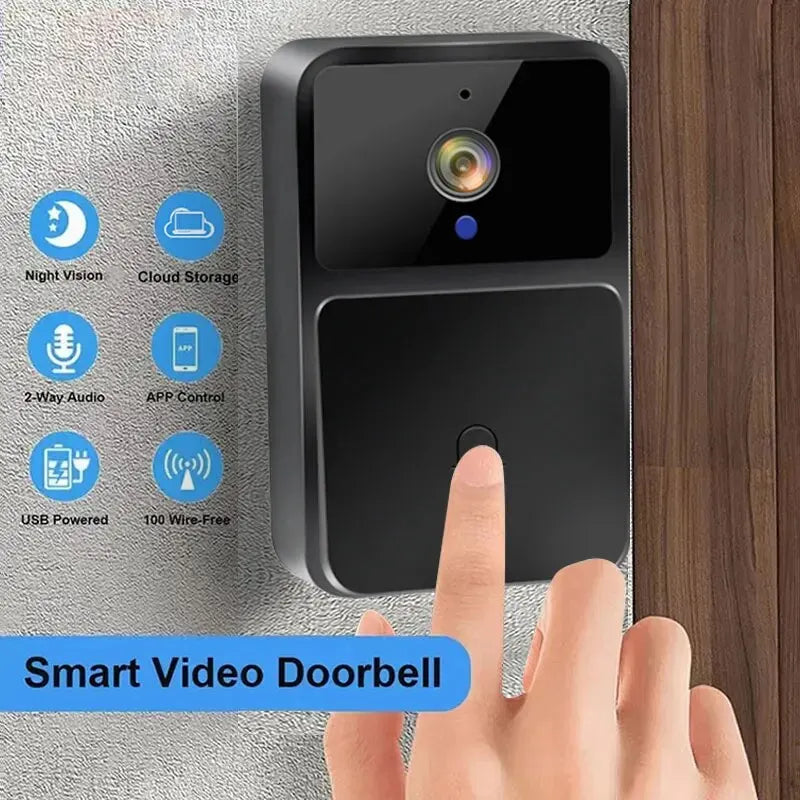 Smart WiFi Video Doorbell - HD Wireless Security Camera
