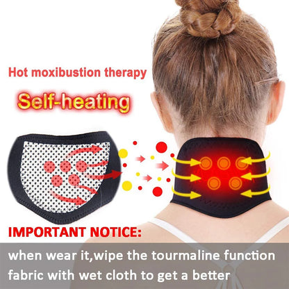 Magnetic Therapy Neck Belt - Self-Heating Pain Relief