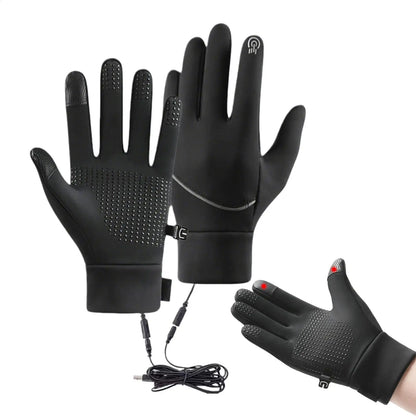 Heated Touchscreen Gloves - Winter Warmers for Men