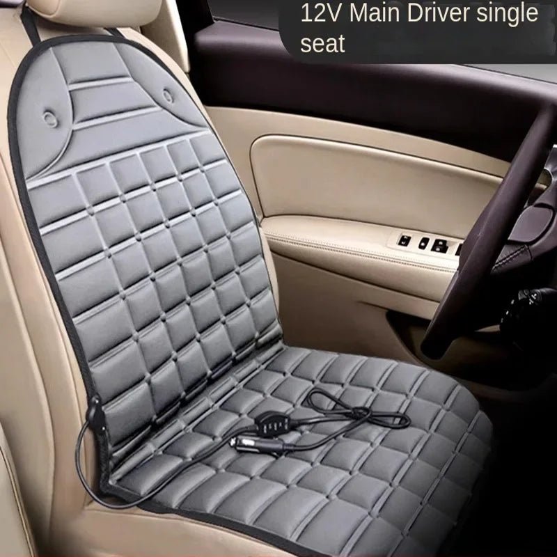 Universal Heated Car Seat Cushion - 12V Winter Warmer