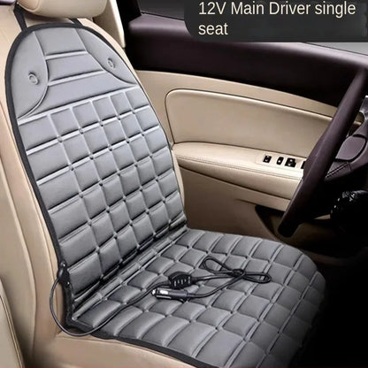 Universal Heated Car Seat Cushion - 12V Winter Warmer