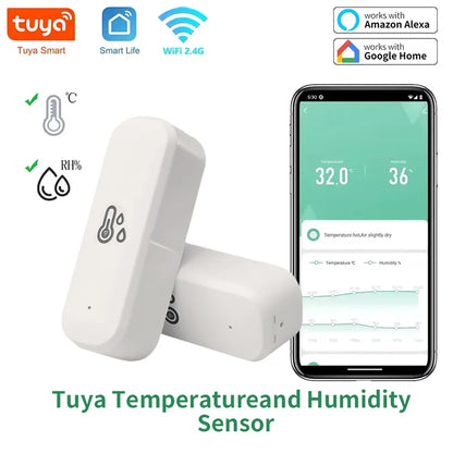 Smart WiFi Hygrometer - Temperature & Humidity Monitor