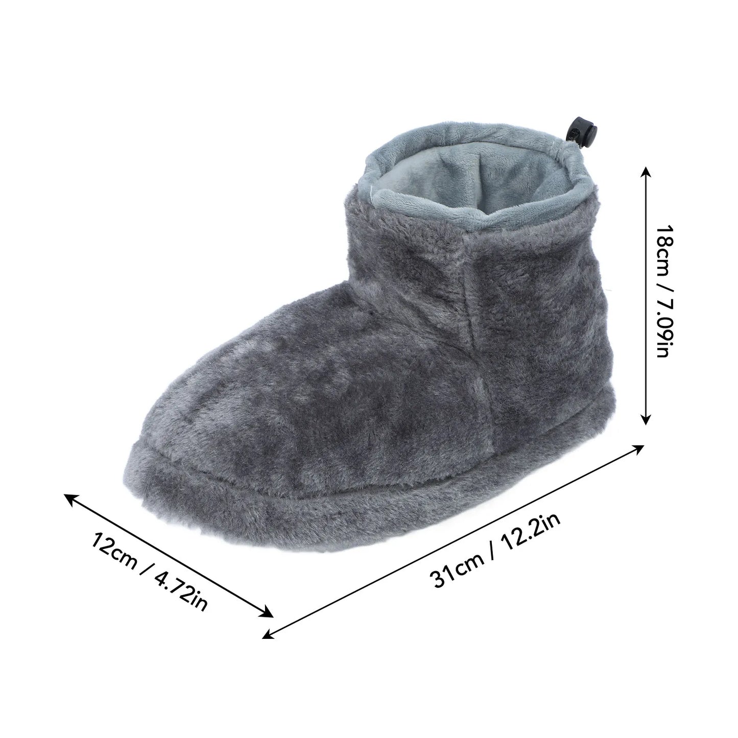 Premium Heated Slippers - USB Rechargeable Winter Boots