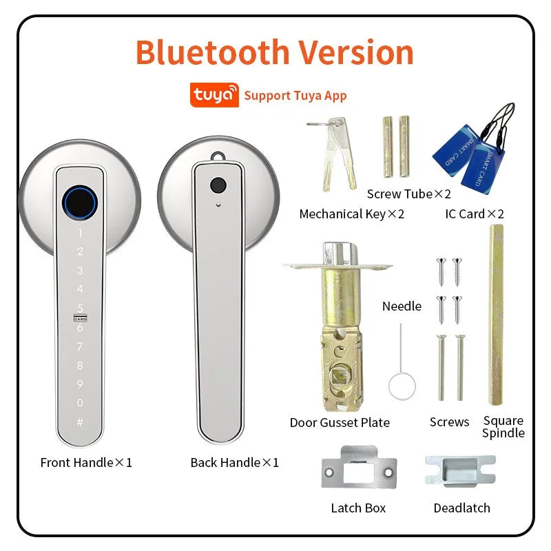 Smart Fingerprint Door Lock - Keyless Home Security