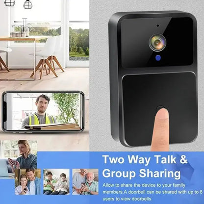 Smart WiFi Video Doorbell - HD Wireless Security Camera
