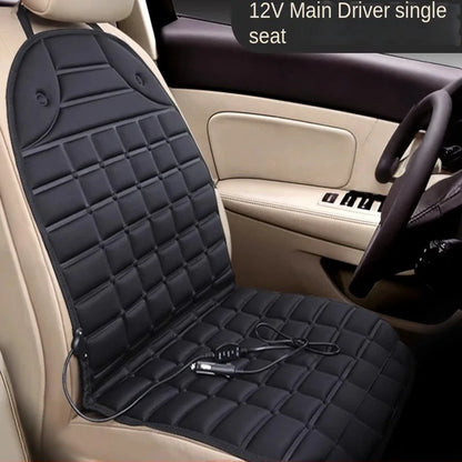 Universal Heated Car Seat Cushion - 12V Winter Warmer